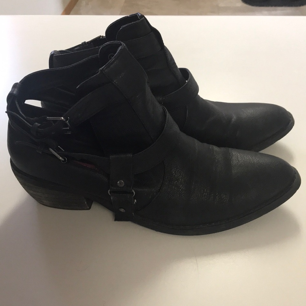 Black booties